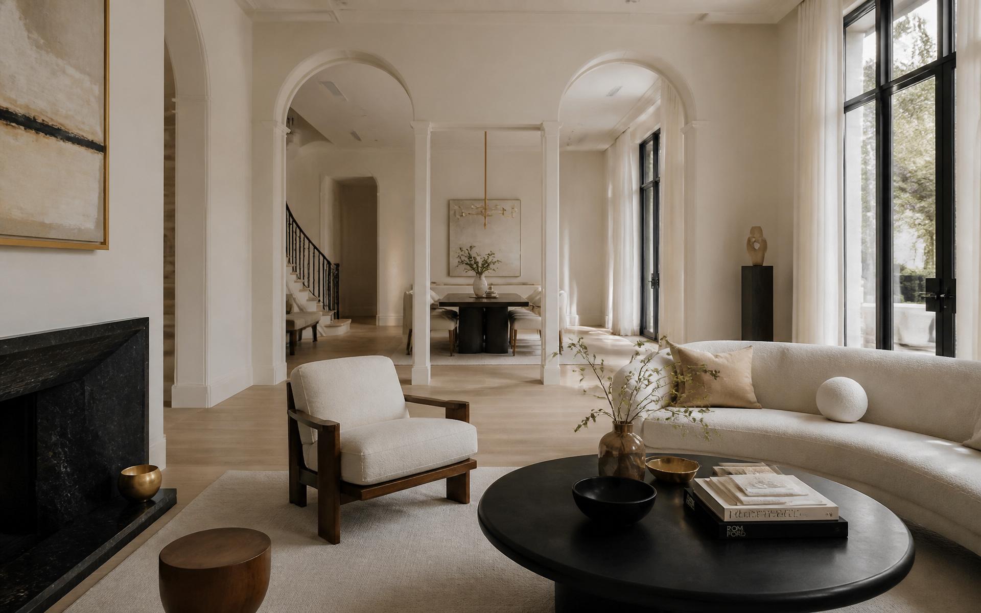 Luxury interior with premium paint finish